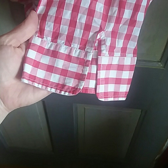 Tommy Hilfiger Plaid Tie Up Shirt - Picture 7 of 7